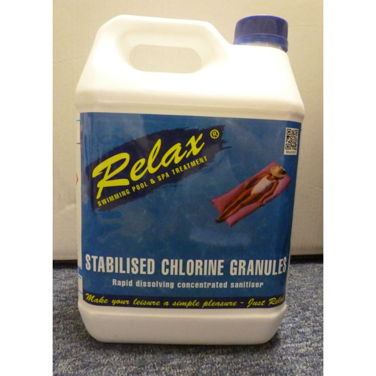 Aquafayre Relax 5kg Stabilised Chlorine Granules