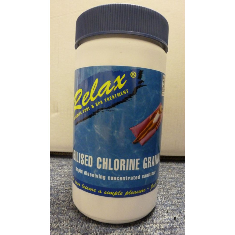 Aquafayre Relax 1kg Stabilised Chlorine Granules