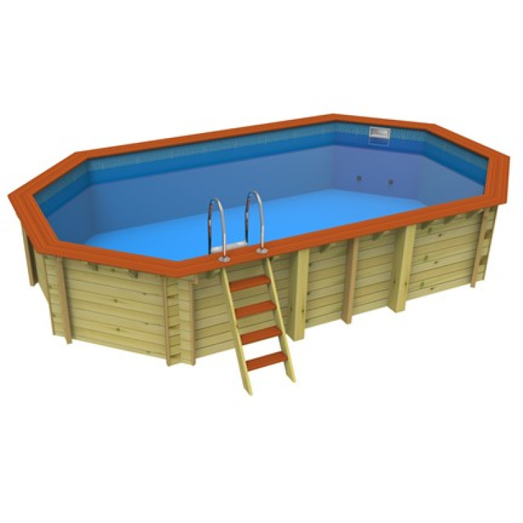 Bayswater Stretched Octagonal Wooden Pool