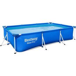 Bestway Steel Pro 3m x 2m x 66cm deep Rectangular Pool NO FILTER