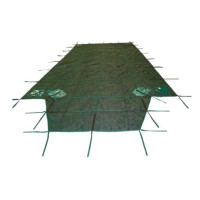 Superior Criss-Cross Strap Winter Debris Cover for pool 12 x 24ft with 5ft Bay