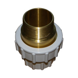 Brass Composite Union Male Thread