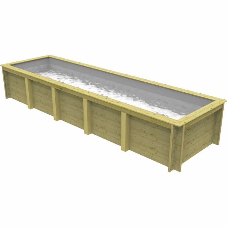 Plastica Nazca Wooden Pool 8m x 2m