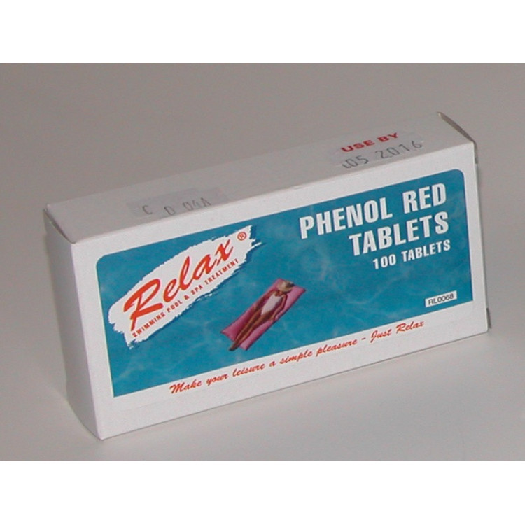 Phenol Red pH Test Tablets
