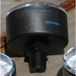 One Eighth Inch Back Entry Pressure Gauge