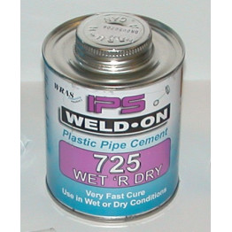 Wet R Dry Pipe and Fitting Glue 240ml