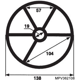 Hayward MPV Spider Gasket - 1.5 inch