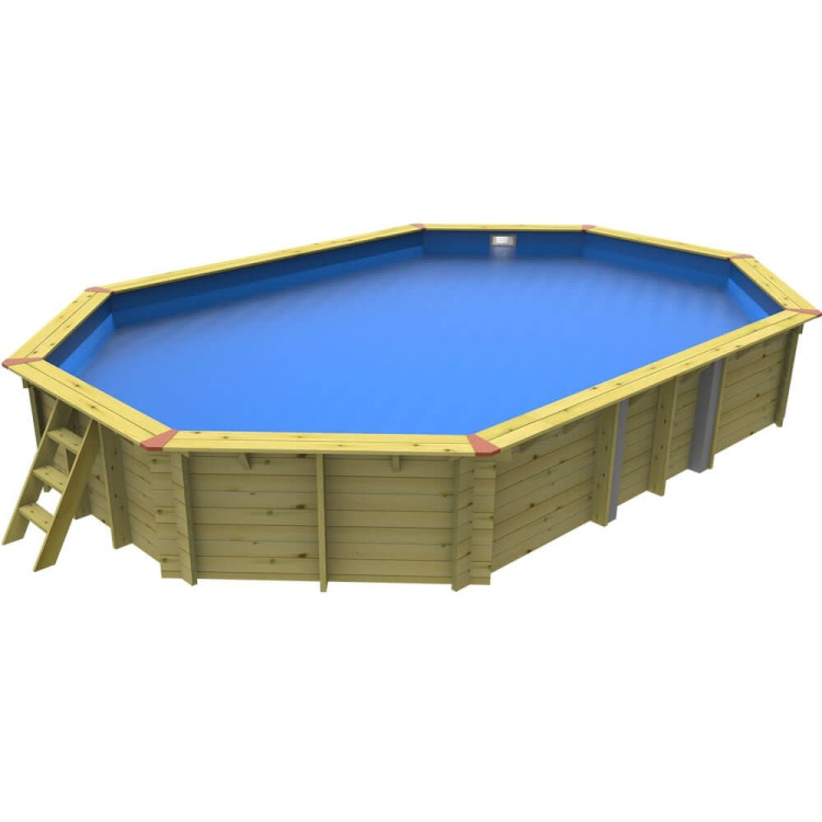 Large Stretched Eco Wooden Pool