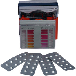 Chlorine & pH Pooltester kit