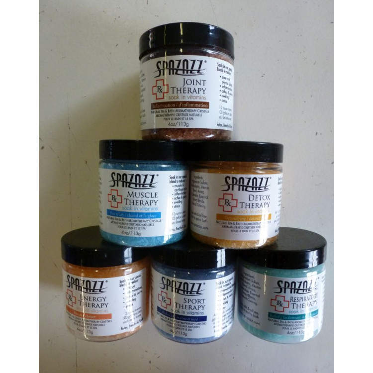 Spazazz Spa Crystals Therapy Range