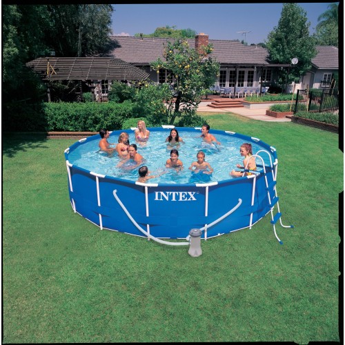 Intex Metal Frame Pool 18ft X 48